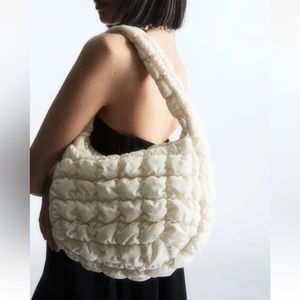 **SOLD**  Quilted Mini Bag Cream